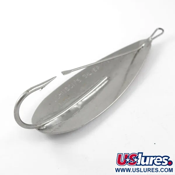 Johnson Silver Minnow Weedless Lepel, Nickel / Wounded Fry, 28g, #1196
