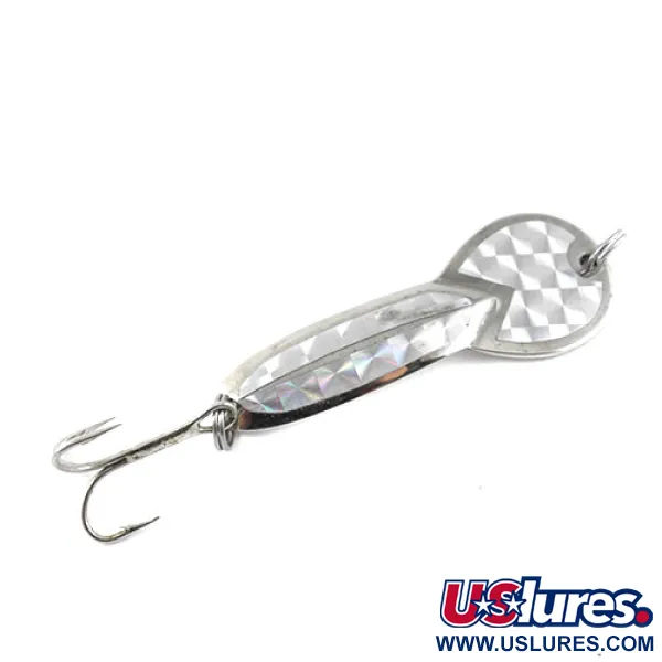 Loco 3 Glen Evans Lepel, Nikkel, 17g, Prismatische Tape, #1200