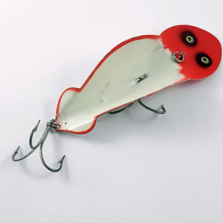 Buck Perry Spoonplug Lepel, Rood / Wit, 21g, Dieptecontrole, #1207
