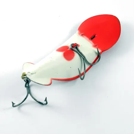 Buck Perry Spoonplug Lepel, Rood / Wit, 21g, Dieptecontrole, #1207