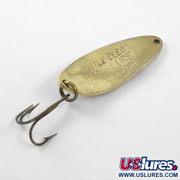 Seneca Little Cleo Lepel, Zwart/Goud, 7g, Vintage USA, #1208