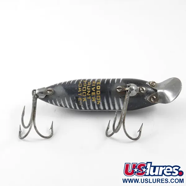 Heddon River Runt 1220 Kunstaas, Zwart/Wit, 12,5g, Drijvend, #1220