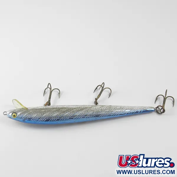 Rebel Floater Plug, Silver Light Blue, 7g, Vintage, #1241