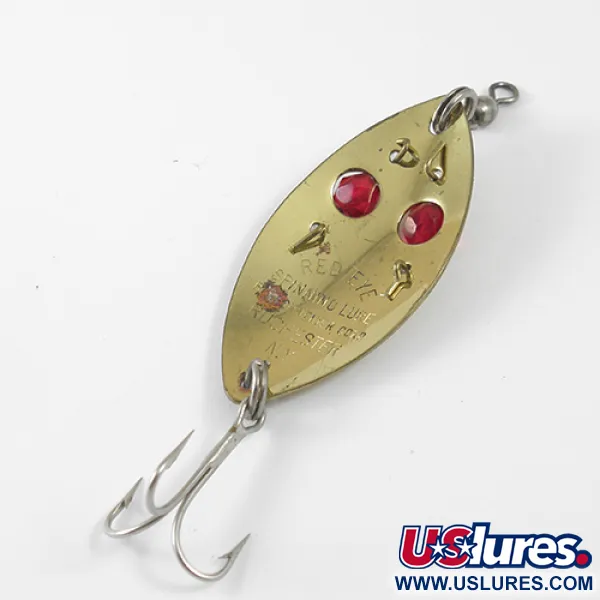 Hofschneider Red Eye junior Lepel, Messing, 10g, Glazen ogen, #1245