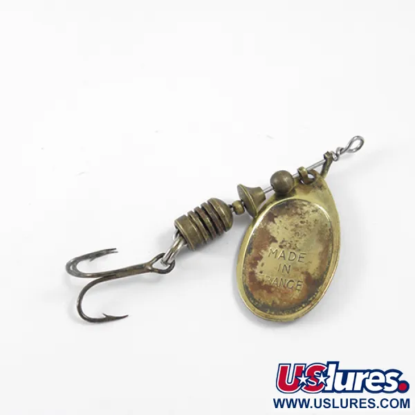 Mepps Aglia 2 Spinner, Messing, 4,5g, Vintage Klassieker, #1255