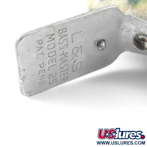 MirrOlure Bass-master model 25 Plug, Groen, 10g, Glazen Ogen, #1261