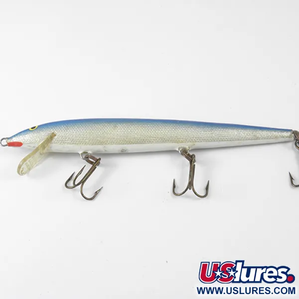 Rapala Original Floater Plug, Lichtblauw/Zilver, 7g, Balsa, #1275