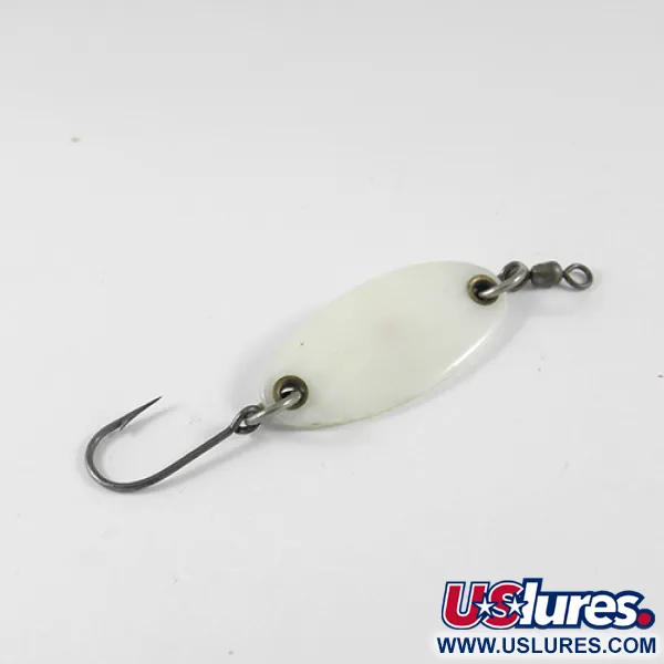 Pflueger Wobbler Spoon Lepel, Parelmoer, 4g, Handgemaakt, #1314