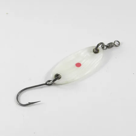 Pflueger Wobbler Spoon Lepel, Parelmoer, 4g, Handgemaakt, #1314