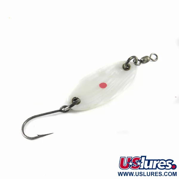 Pflueger Wobbler Spoon Lepel, Parelmoer, 4g, Handgemaakt, #1314