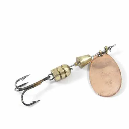 Mepps Aglia 2 Spinner, Koper, 4.5g, Vintage Klassieker, #1358