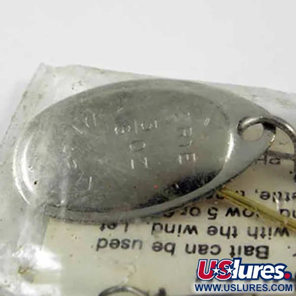 Erie Dearie Walleye Killer Spinner, Nikkel, 9g, USA Model, #1360