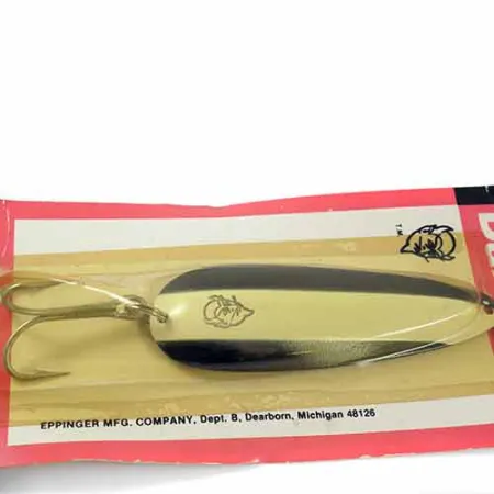 Eppinger Dardevle Lepel, Black/White/Nickel, 28g, Vintage, #1365