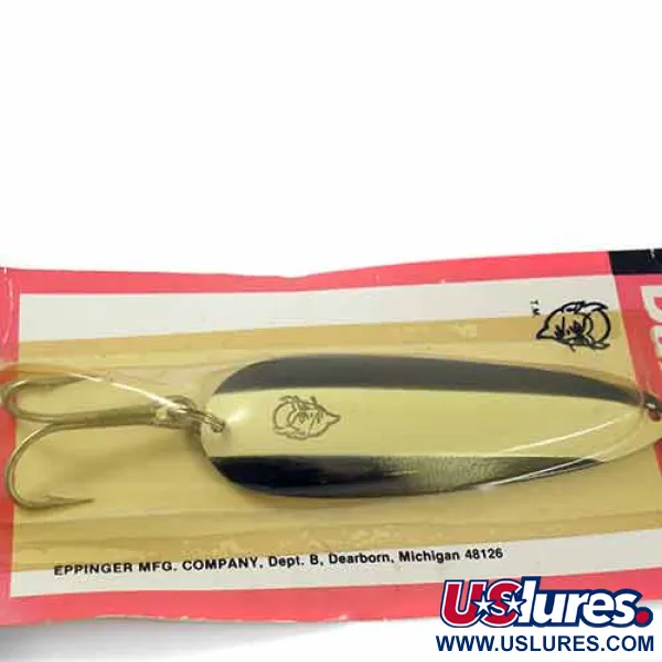 Eppinger Dardevle Lepel, Black/White/Nickel, 28g, Vintage, #1365