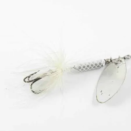 Worden’s Original Rooster Tail Spinner, Nikkel / Wit, 2,6g, #1382