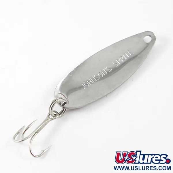 Johnson Sprite Lepel, Nikkel / Rood, 7g, Vintage, #1425