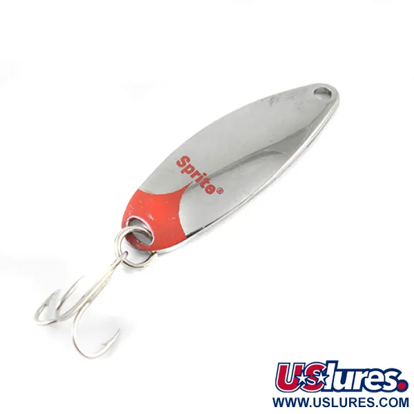 Johnson Sprite Lepel, Nikkel / Rood, 7g, Vintage, #1425