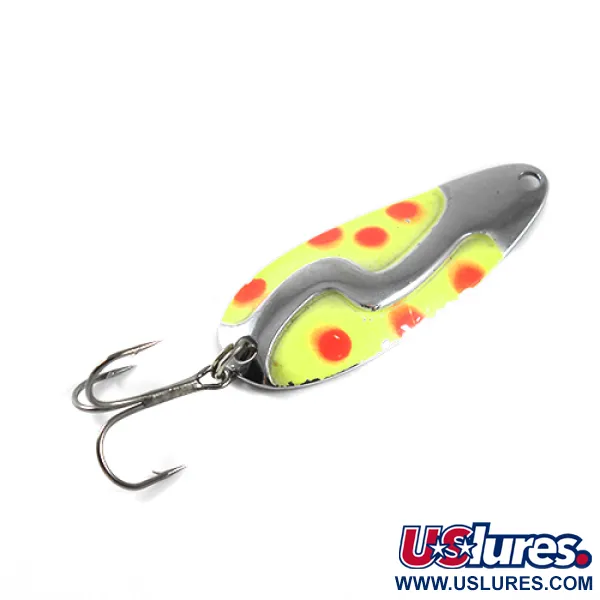 Kushner Kush Spoon Lepel, Geel / Rood / Nikkel, 9g, Vintage, #1443