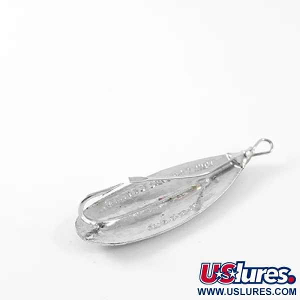 Johnson Silver Minnow Lepel, Groen/Oranje/Zilver, 6g, #1451