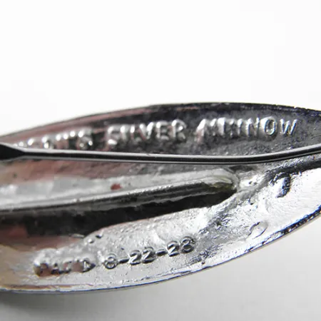 Johnson Silver Minnow Lepel, Groen/Oranje/Zilver, 6g, #1451