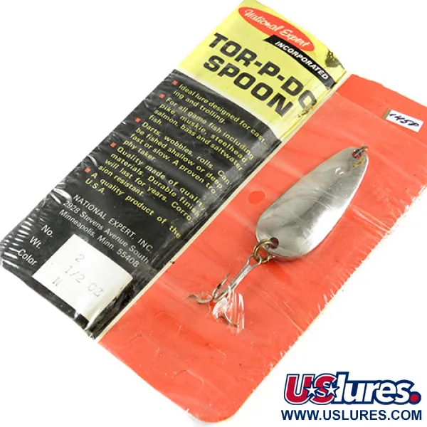 Nebco Tor-P-Do 2 Lepel, Nikkel, 14g, Klassiek Model, #1458