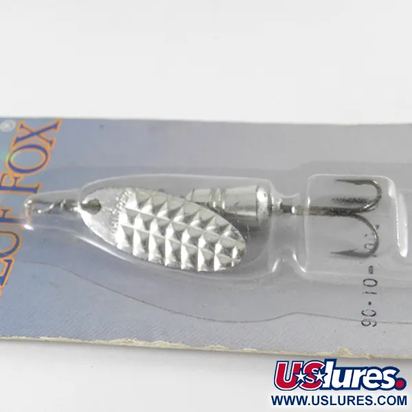Blue Fox Whisper 1 Spinner, Zilver, 4g, Prismatisch blad, #1459