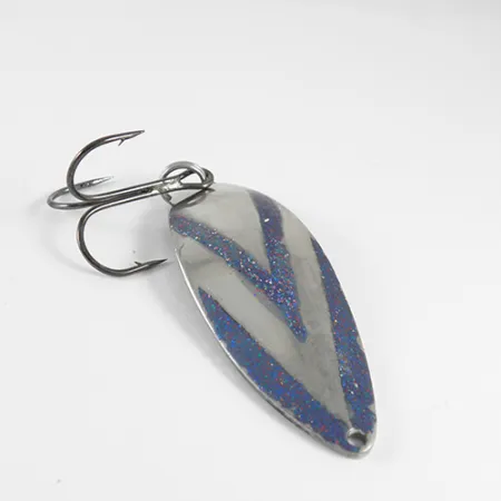 Seneca Little Cleo (Hula Girl) Lepel, Nikkel/Blauw, 21g, #1499