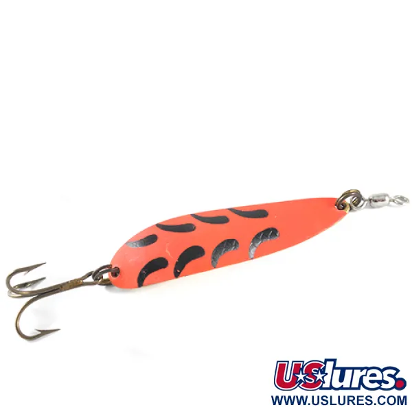 Luhr Jensen Krocodile Lepel, Rood/Zwart/Goud, 28g, Verwerper, #1508