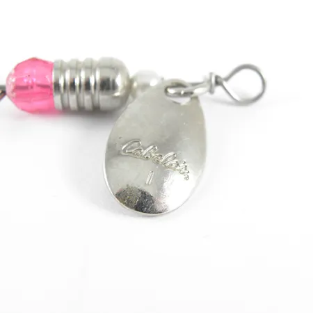 Cabela's 1 Spinner, Nikkel, 2.5g, Enkele Haak, #1540