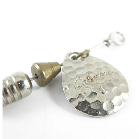 Cabela's 1 Spinner, Nikkel, 4g, Gehamerd blad, #1541