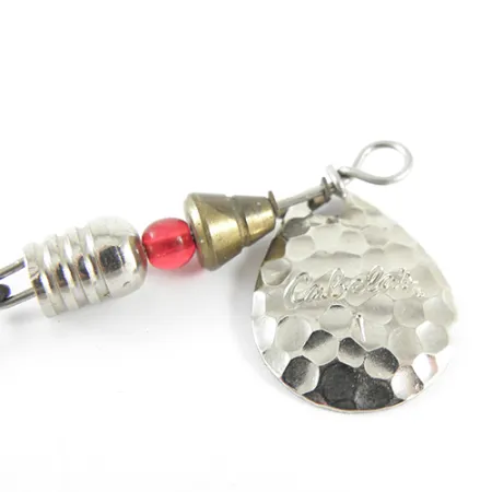 Cabela's 1 Spinner, Nikkel, 4g, gehamerd blad, #1542