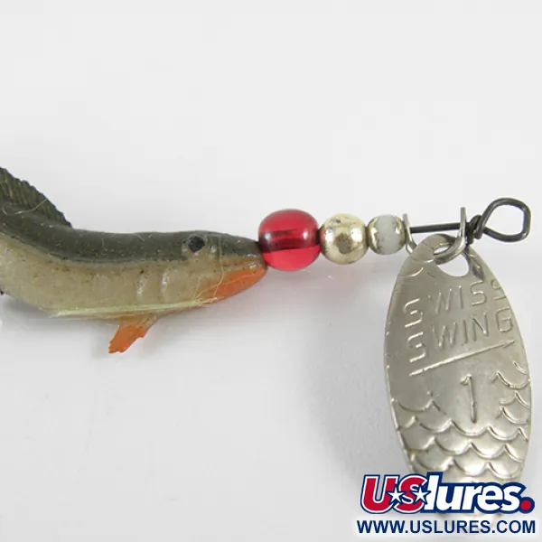 Renosky Lures Swiss Swing 1 Spinner, Nikkel, 2.5g, Softbody, #1545