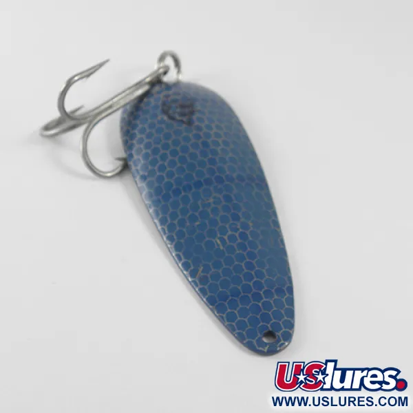 Eppinger Dardevle Lepel, Blauw / Nikkel, 28g, retro actie, #1596