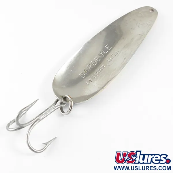 Eppinger Dardevle Lepel, Pearl, 28g, Detroit-stempel, #1597