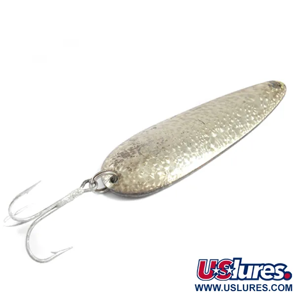 Eppinger Dardevle Lepel, Crystal Silver Scale, 28g, gehamerd, #1605