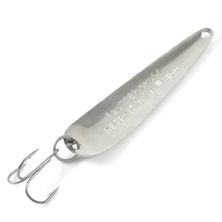 Dardevle Flutter-Chuck Sleepplepel, Nikkel/Rood, 8g, Vintage, #1665