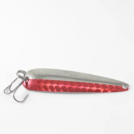 Dardevle Flutter-Chuck Sleepplepel, Nikkel/Rood, 8g, Vintage, #1665