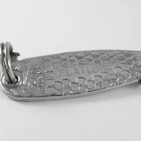 Zip Flatlure Verticaalaas, Zilver, 44g, Schutpatroon, #1694