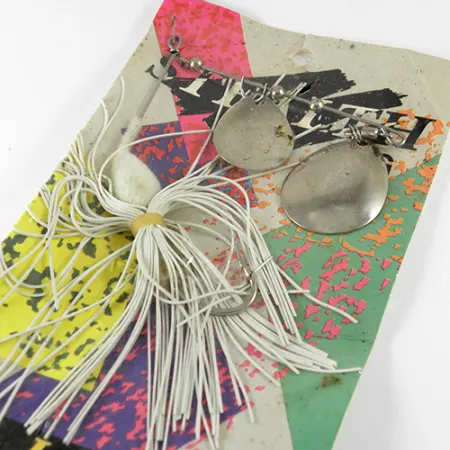 Jackson Stealth Spinnerbait, Messing / Wit, 21g, JDM kunstaas, #1710