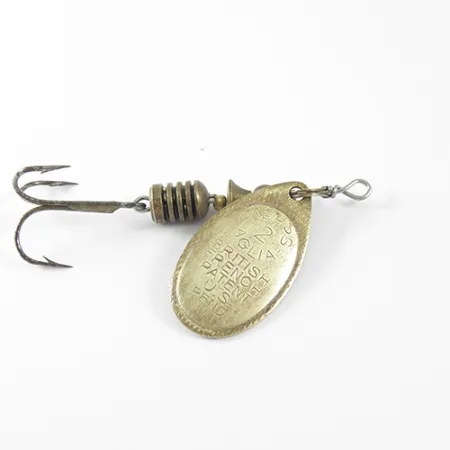 Mepps Aglia 2 Spinner, Messing, 4.5g, Patentmerk, #1718