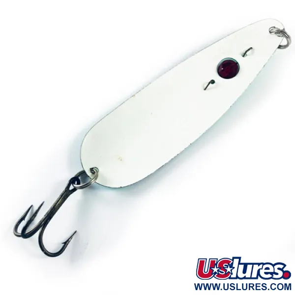 Eppinger Red Eye Evil Eye Lepel, Groen / Wit, 9g, Glazen Oog, #1735