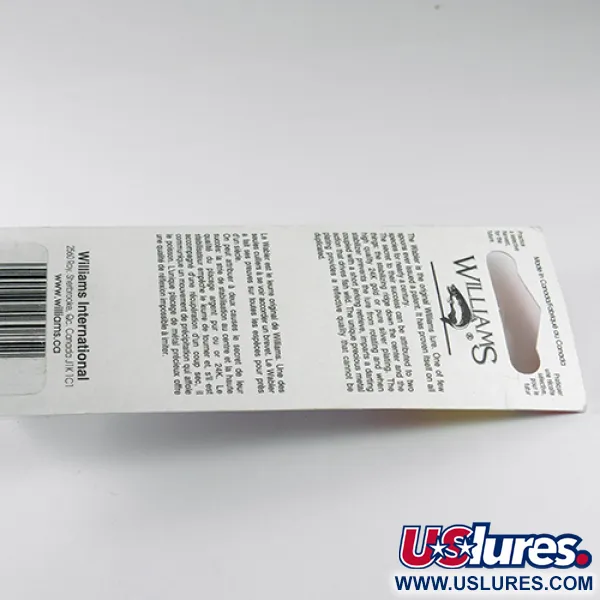 Williams Wabler W60 Lepel, Paars/Zilver, 21g, Verzilverd, #1736