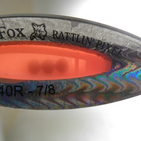 Blue Fox Rattlin Pixee Lepel, Rainbow Nickel/Orange, 25g, #1738