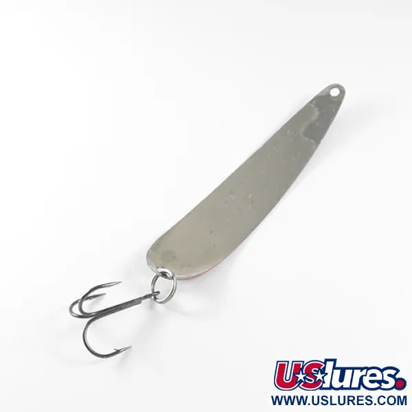 King Flutter Devle 3200 Lepel, Rood/Wit/Nikkel, 9g, #1741