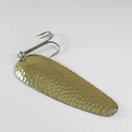 Worth Chippewa Lepel, Gehamerd goud, 19g, Vintage design, #1744