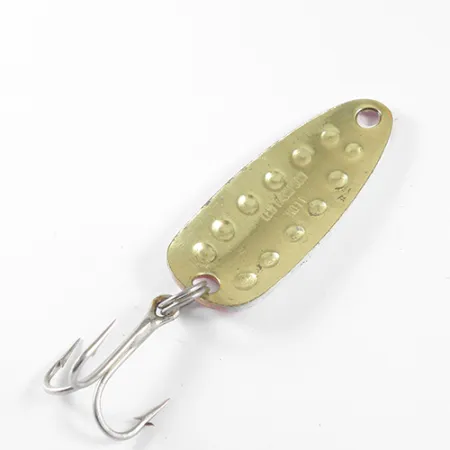 Len Thompson #11 Lepel, Rood/Wit/Messing, 14g, Gehamerd, #1747