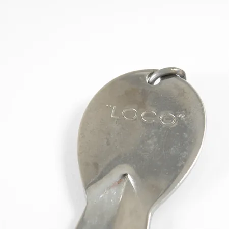 Glen Evans Loco 4 Lepel, Nikkel / Blauw, 9g, Prismatisch, #1750