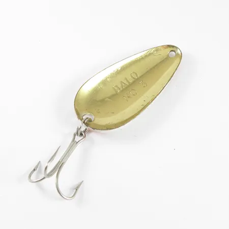 Balo 3 Lepel, Wit / Rood / Messing, 14g, Vintage Design, #1769