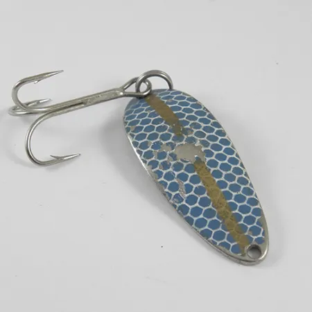 Seneca Little Cleo (Hula Girl) Lepel, Blauw / Nikkel, 10g, #1770