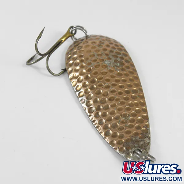 Eppinger Dardevle Dardevlet Lepel, Gehamerd koper, 21g, #1773